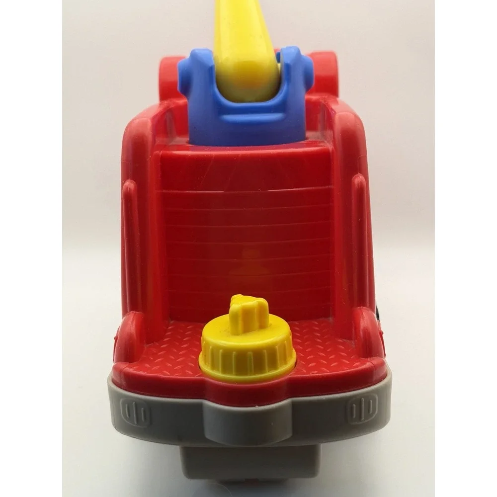 Fisher Price Little People Musical Red Fire Truck Working Lights & Sound